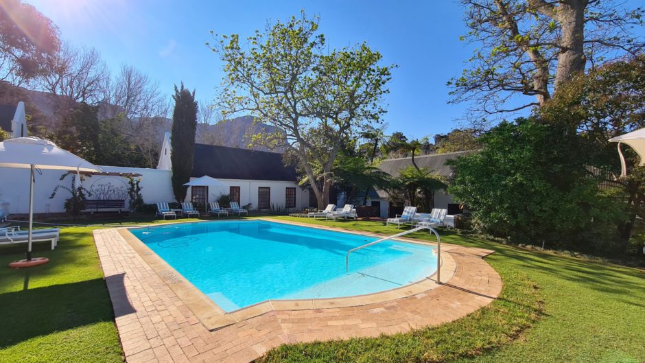 Poolside bliss at The Cellars-Hohenort