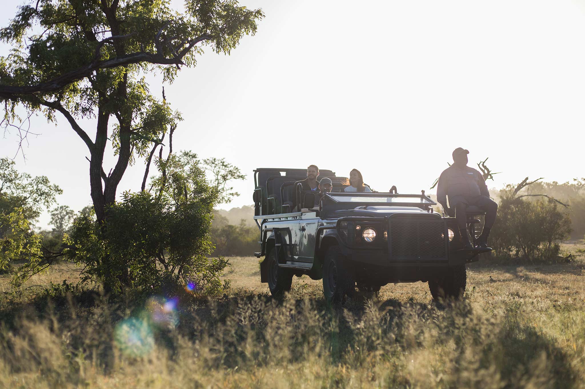 Early morning game drive at Silvan Safari