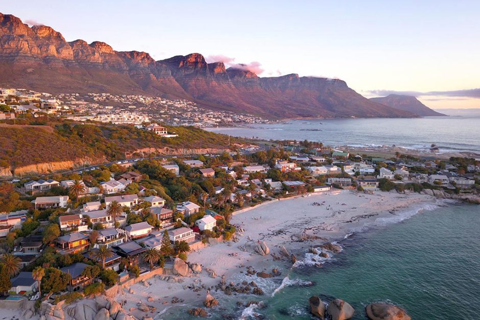 Plage de Clifton, le Cap