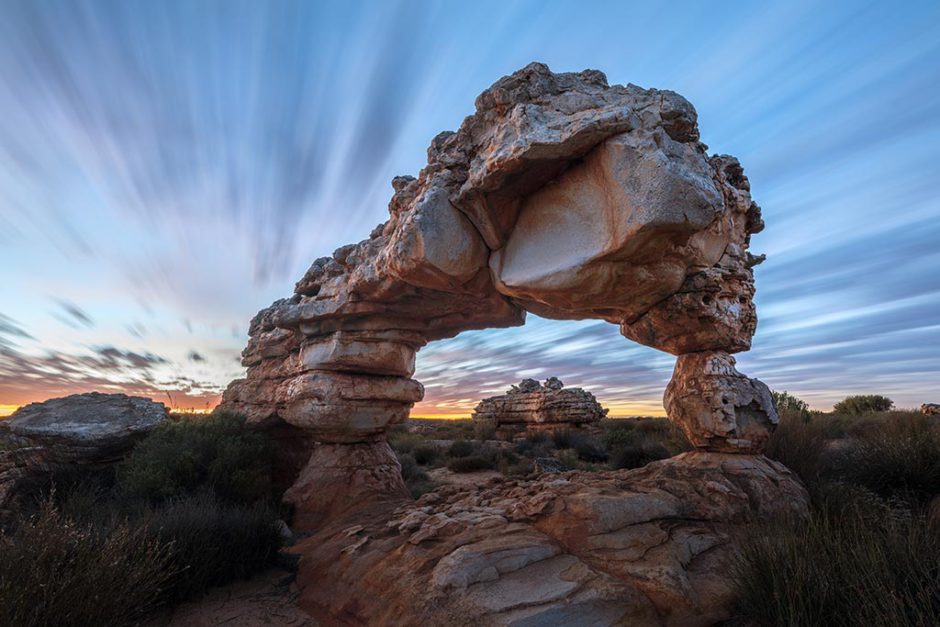 As montanhas Cederberg apresentam uma surpreendente beleza natural