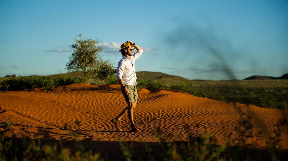 Un dîner gastronomique au coeur du Kalahari