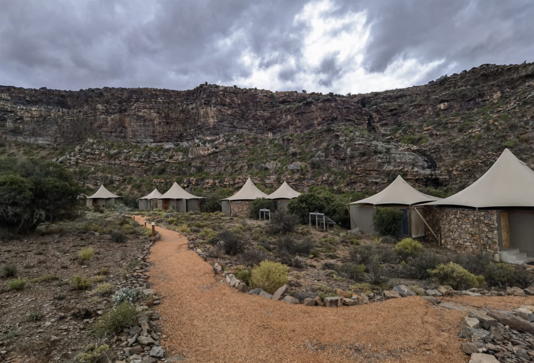 Dwyka Tented Lodge at Sanbona Wildlife Reserve