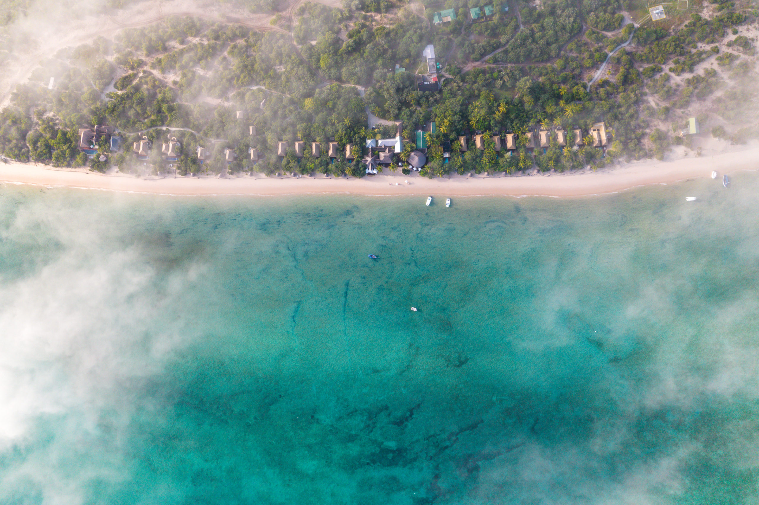 View from above clouds of Azura Benguerra