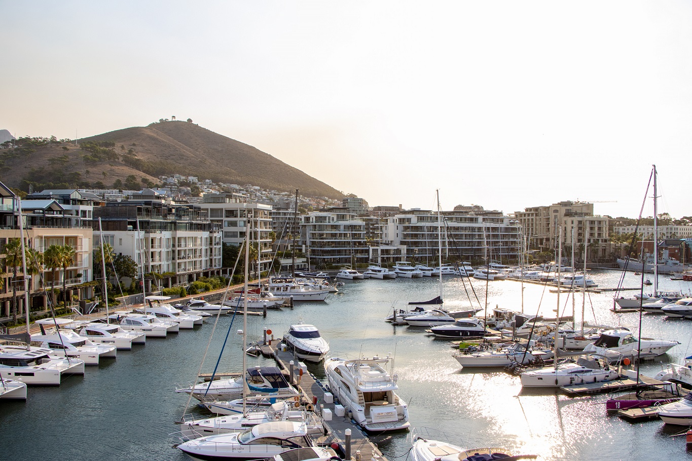 View from a room at Cape Grace Hotel & Spaa