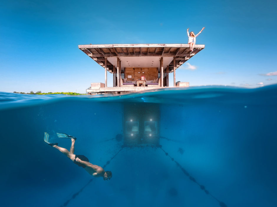 One-of-a-kind island accommodation: The Manta Resort - one of the places for African travel in March 