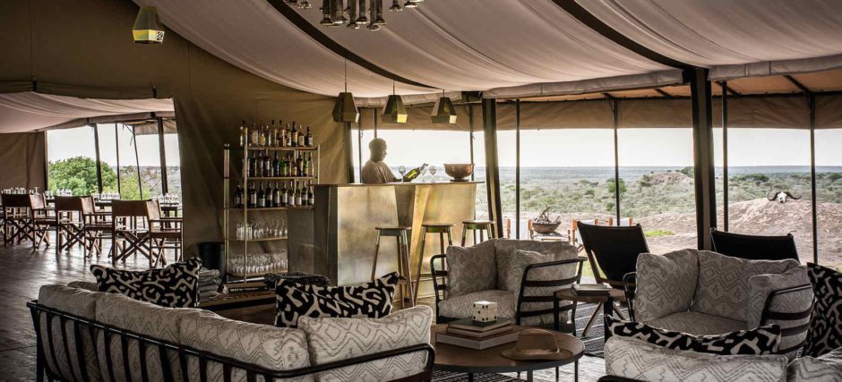 Luxury safari tents in the Serengeti: Santuary Kichakani