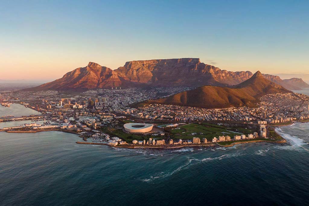 Cape Town city in South Africa