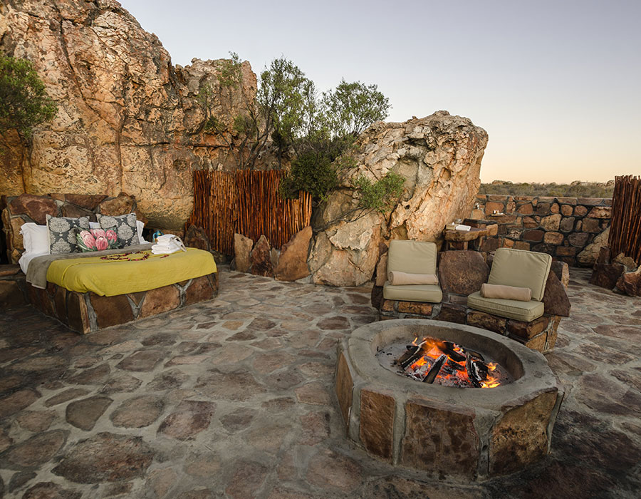 Dormez à la belle étoile dans la romantique Sky Suite de Kagga Kamma