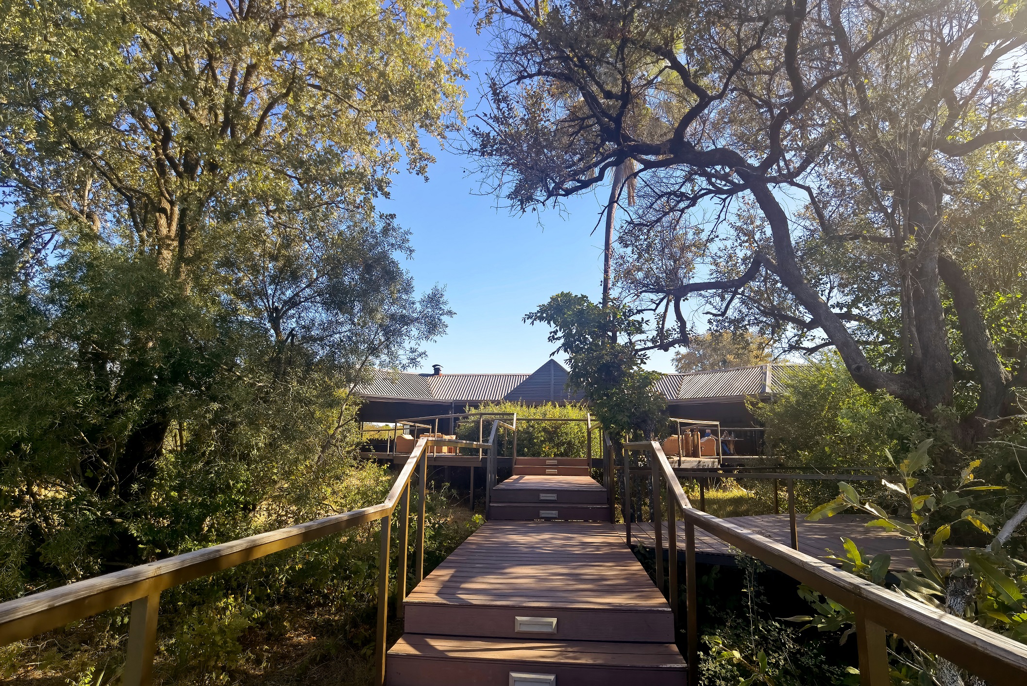 Outdoor area at Old Drift Lodge