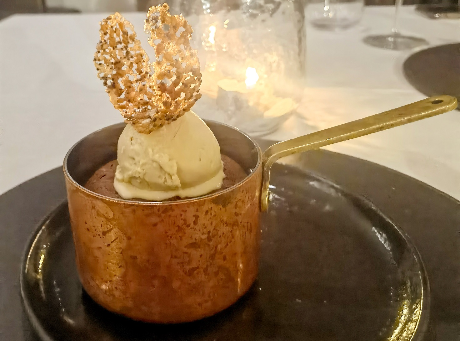 Chocolate Fondant at Stanley & Livingstone