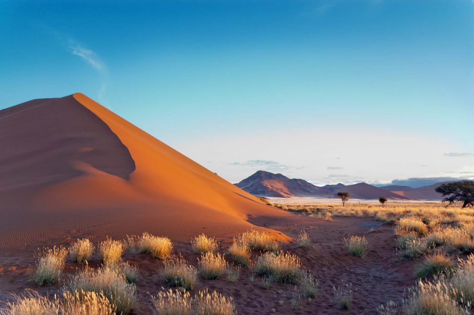 Namibia's stunning red dunes