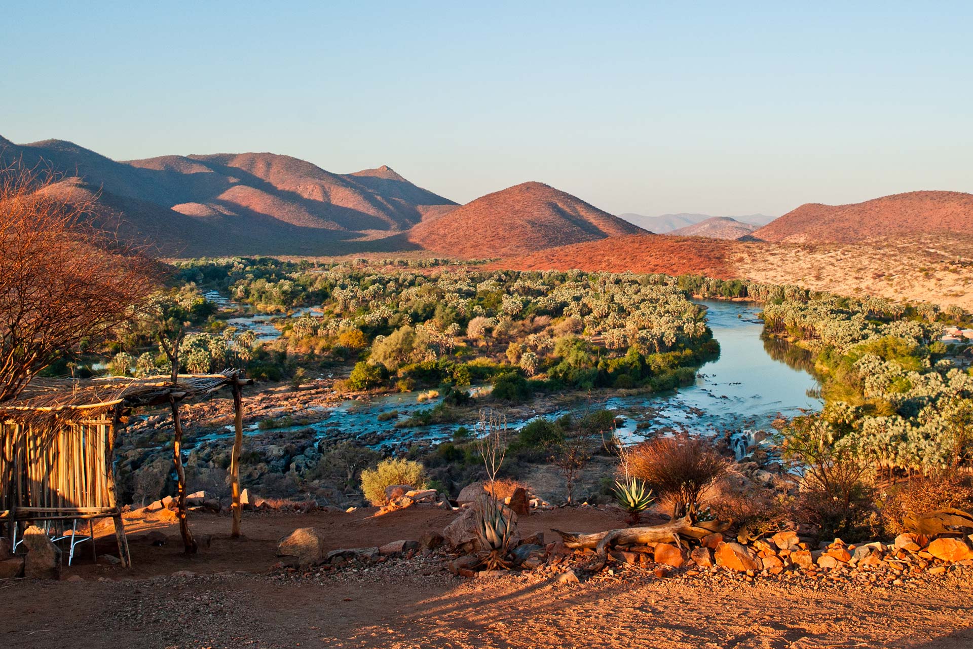 Rodeado de un paisaje verdaderamente encantador