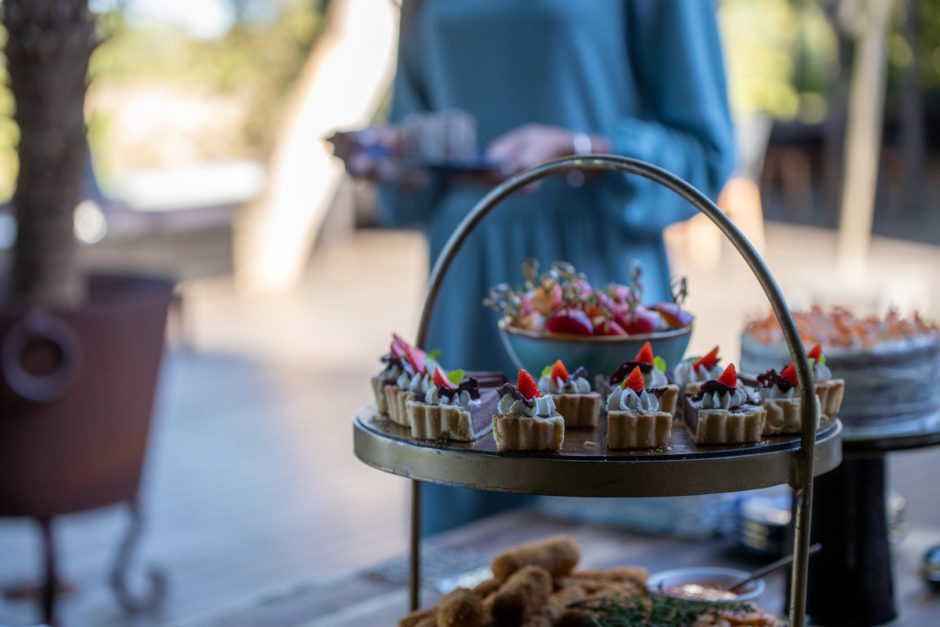 High tea is always a treat at Silvan Safari