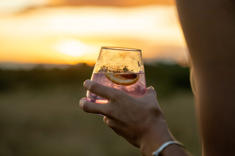 Gin and tonics are the quine-tessential drink on a safari