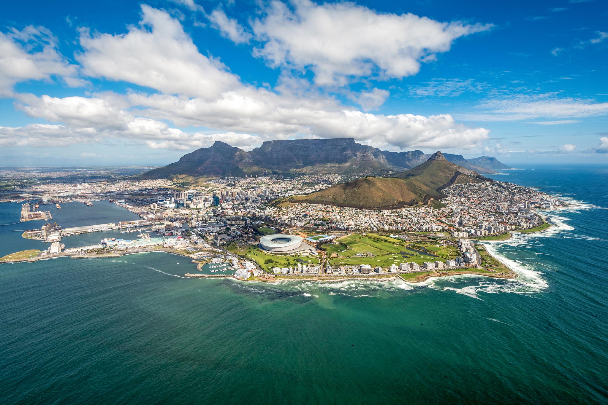 Cape Town from above