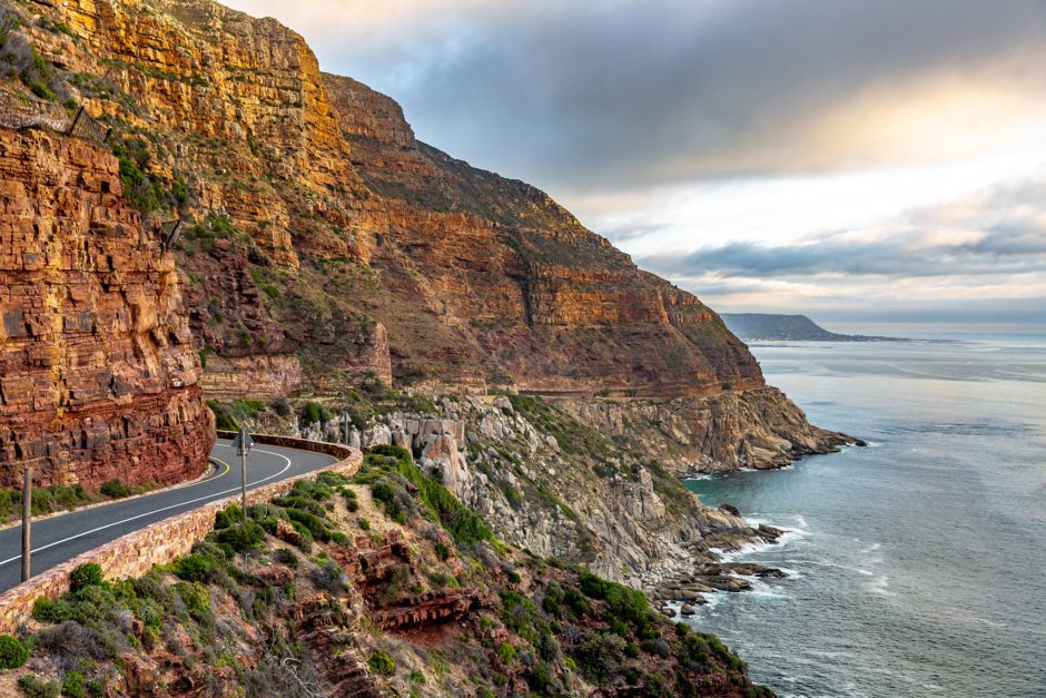 Chapman's Peak Drive na Cidade do Cabo