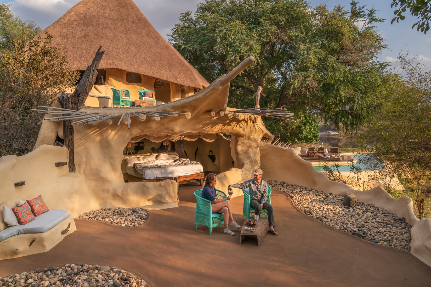 Chongwe River House in Zambia 