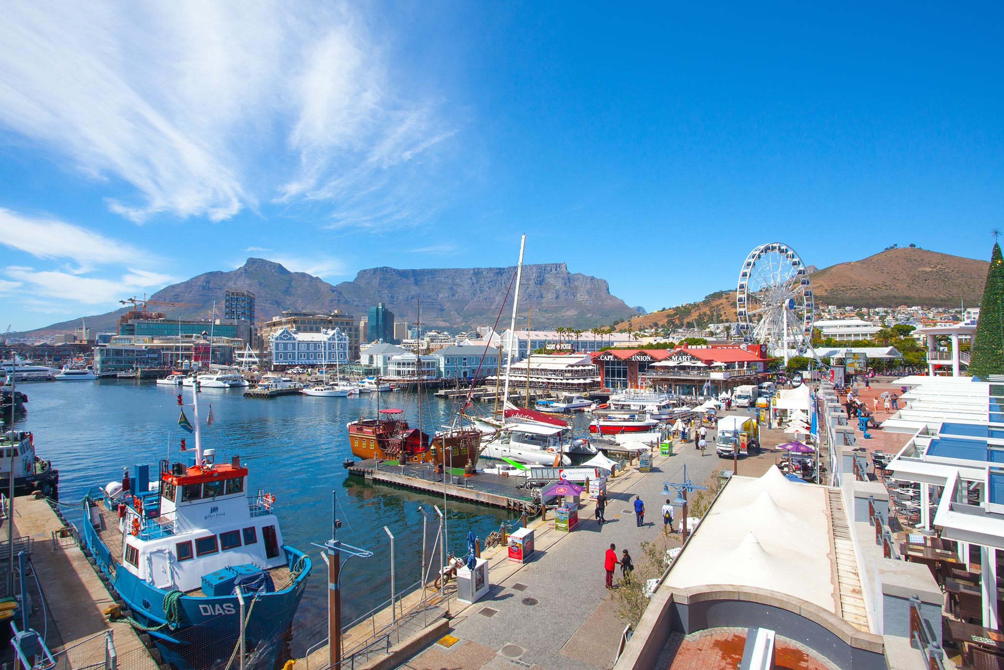 Victoria & Alfred Waterfront: um lugar para todas as estações