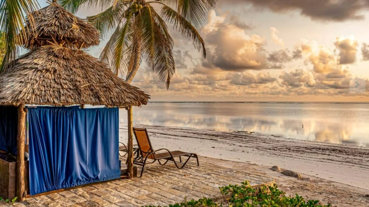 beach at sunset