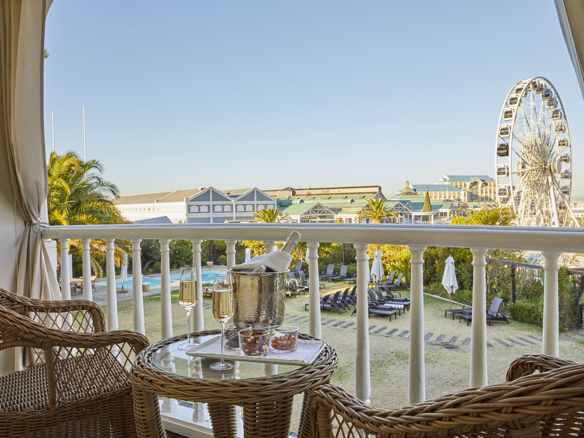 Views of the V&A Waterfront from the Dock House Boutique Hotel