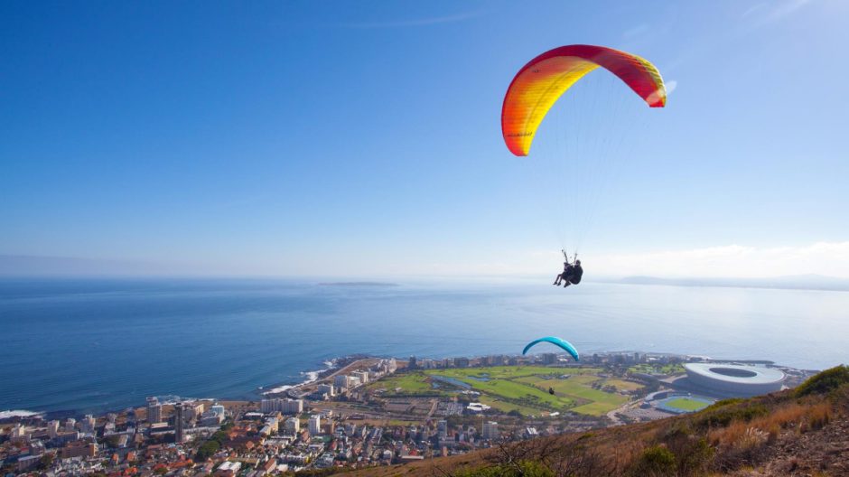 Parapente en Signal Hill