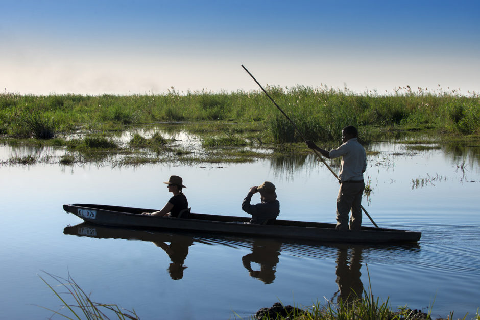 Safari Mokoro en el delta del Okavango