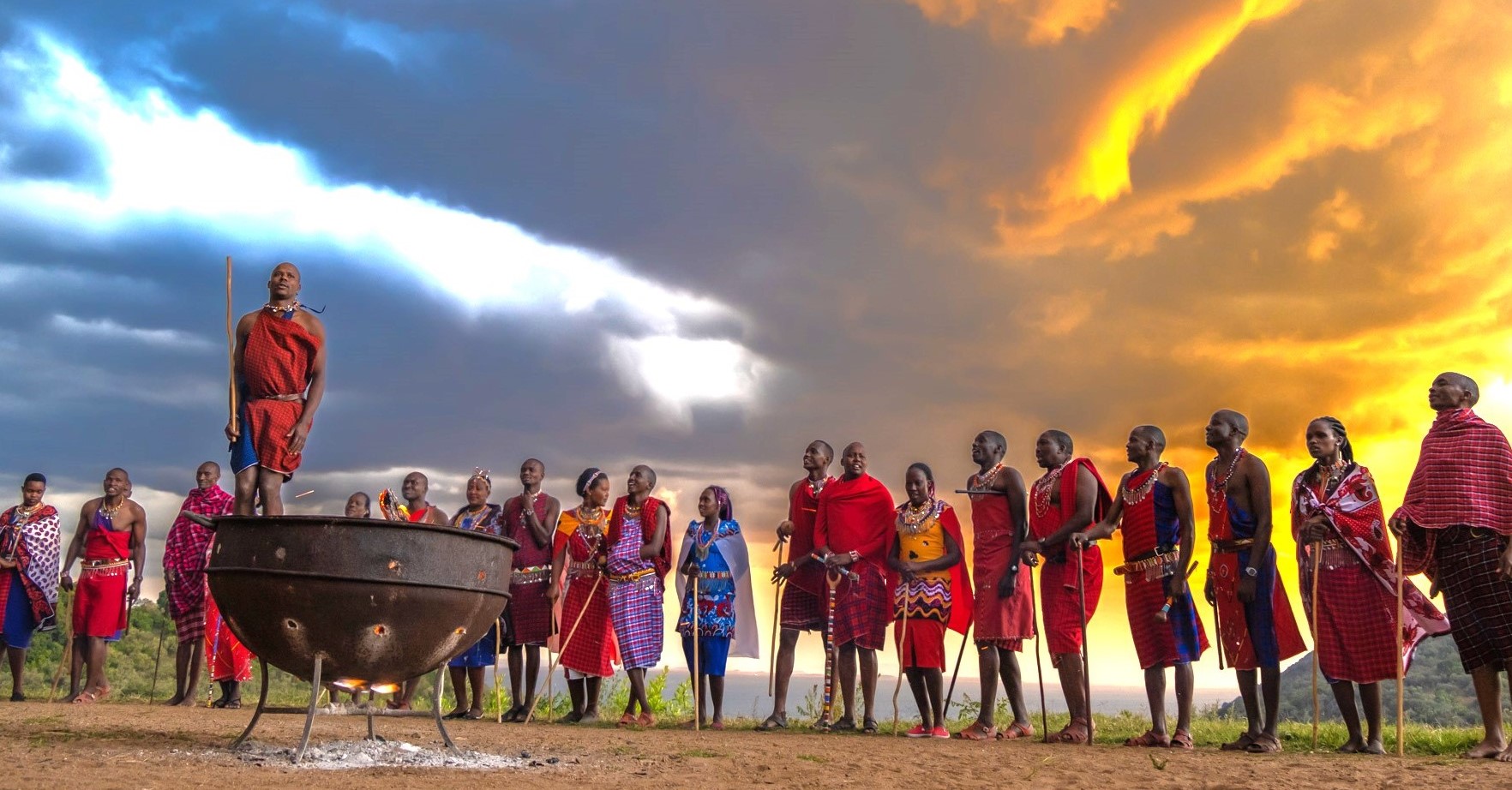 African safari and culture tours include Kenya's Maasai Mara 