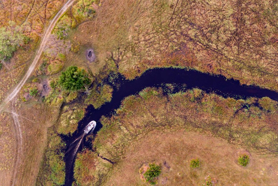 Der Chobe Nationalpark aus der Vogelperspektive