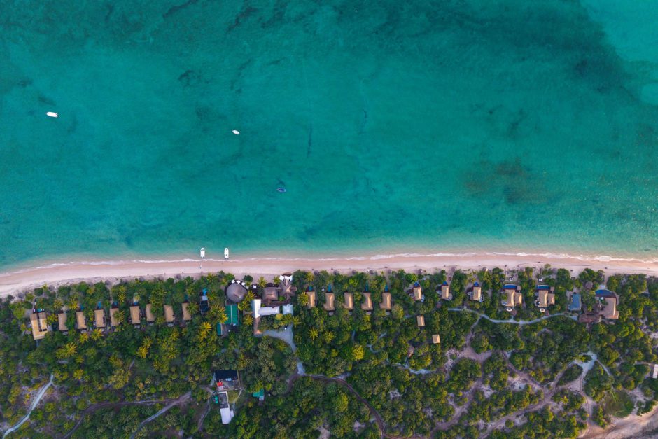 Una vista aérea de Azura Benguerra