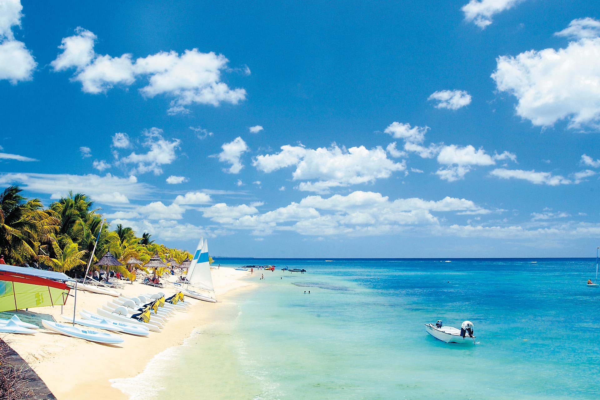 An idyllic setting on the west coast of Mauritius