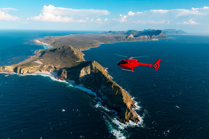 Take a helicopter tour of Cape Point