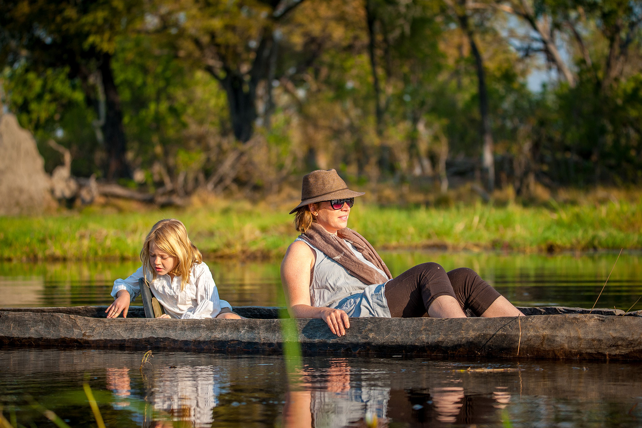 Botswana in pictures: Mokoro rides in Moremi Game Reserve