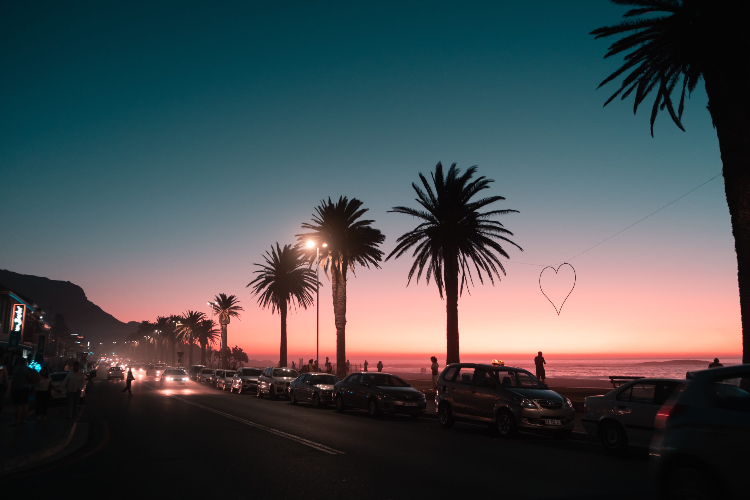 Spend your evening watching the sunset from the Camps Bay strip