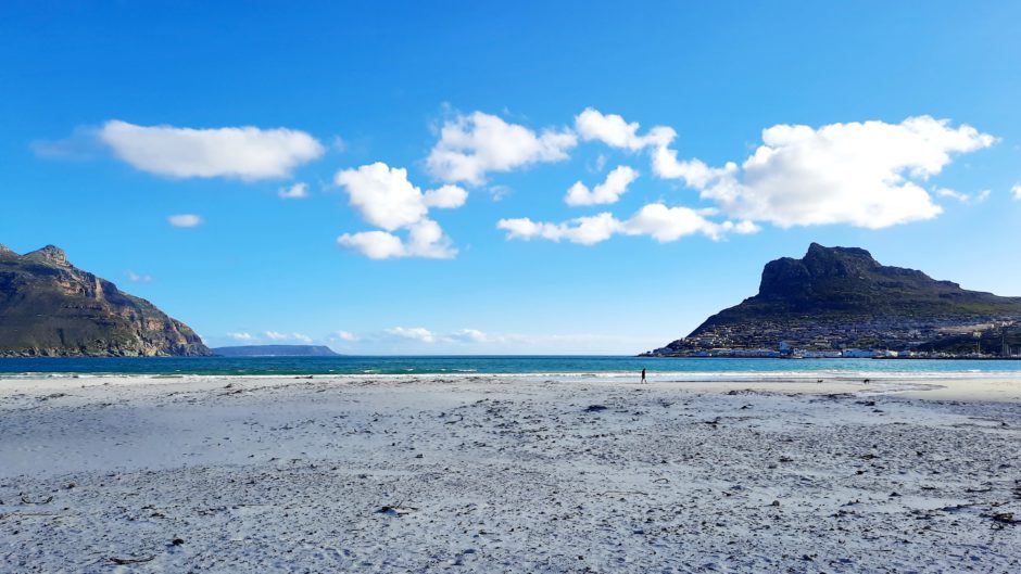 Hout Bay beach in Cape Town