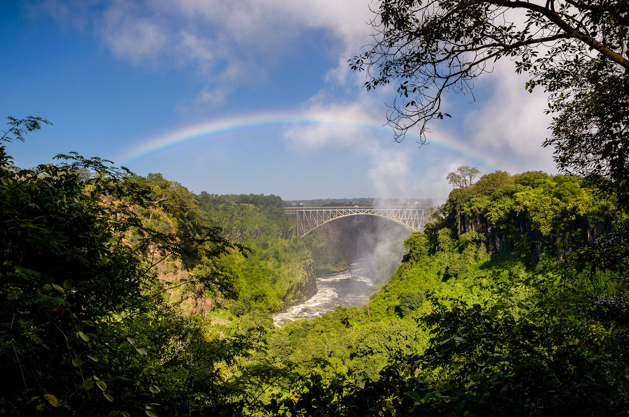 Fly over the falls