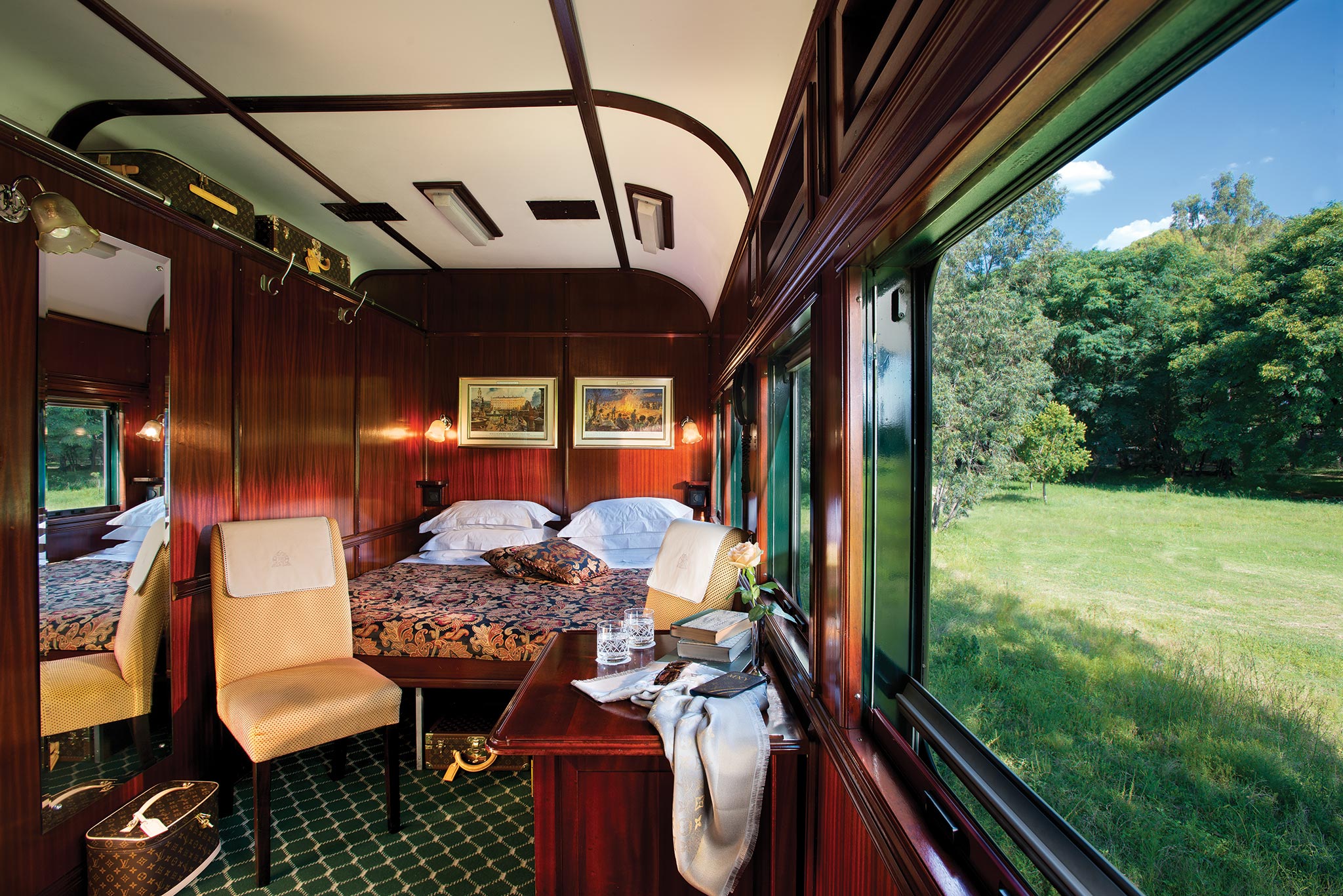 Rovos Rail interior deluxe double suite