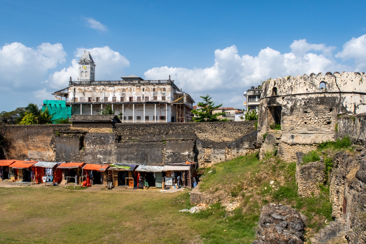 The Old Fort with courtyard cultural centre and curio shops