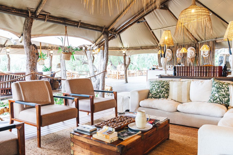 Modernes Safaridesign im Anabezi Camp - buchen Sie Ihre All-inclusive Safari mit uns