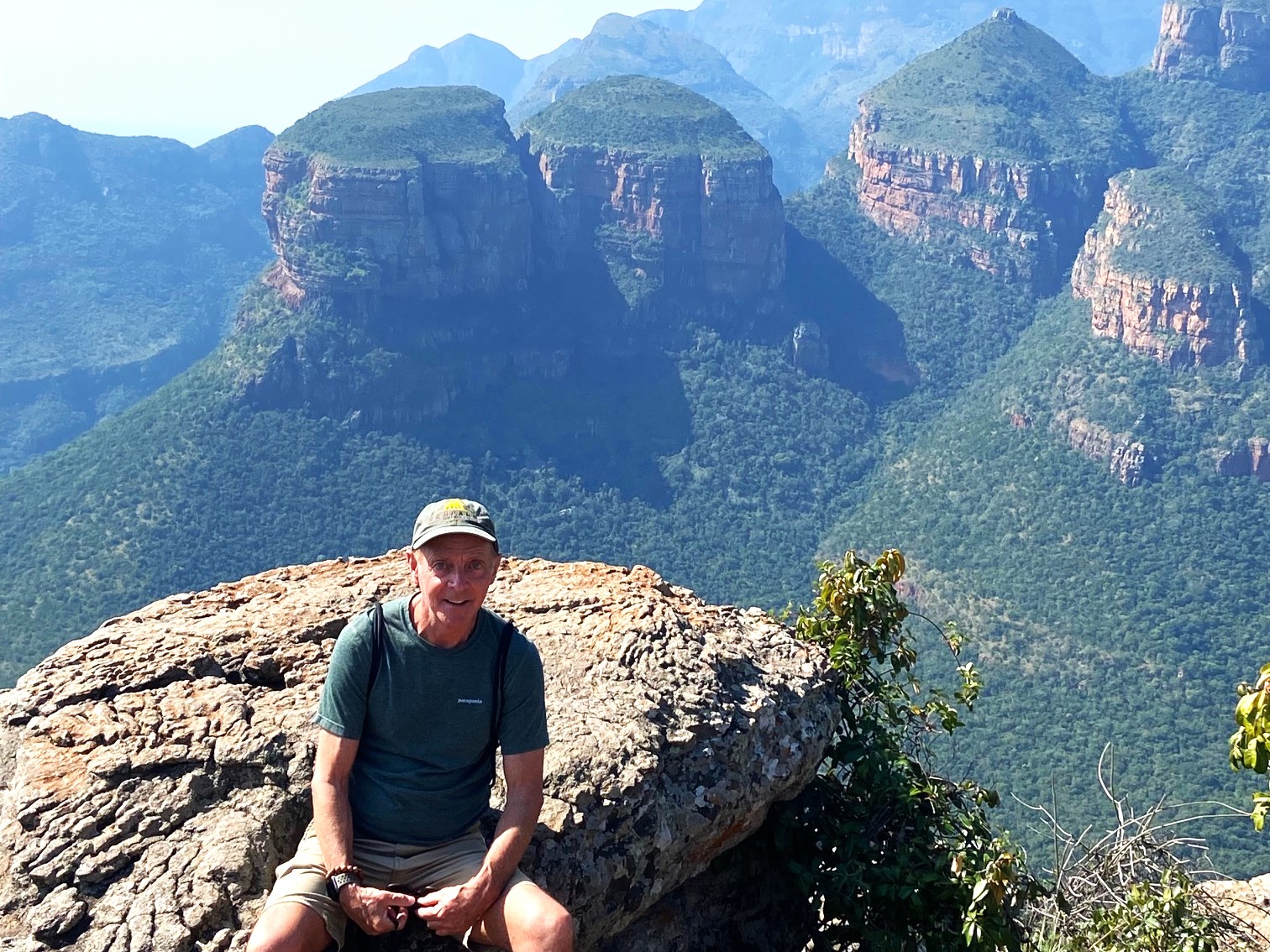 Tim at the Blyde River Canyon