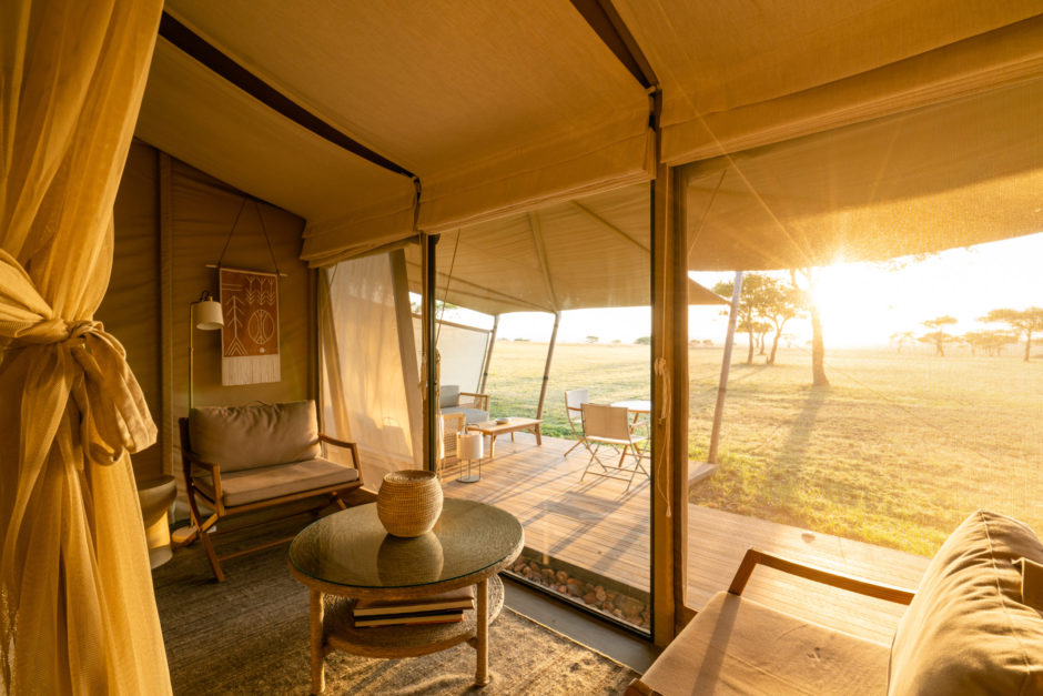 Safari heaven at Singita Sabora Tented Camp