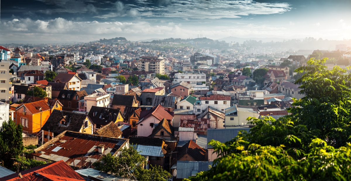 Madagascar's city of Antananarivo