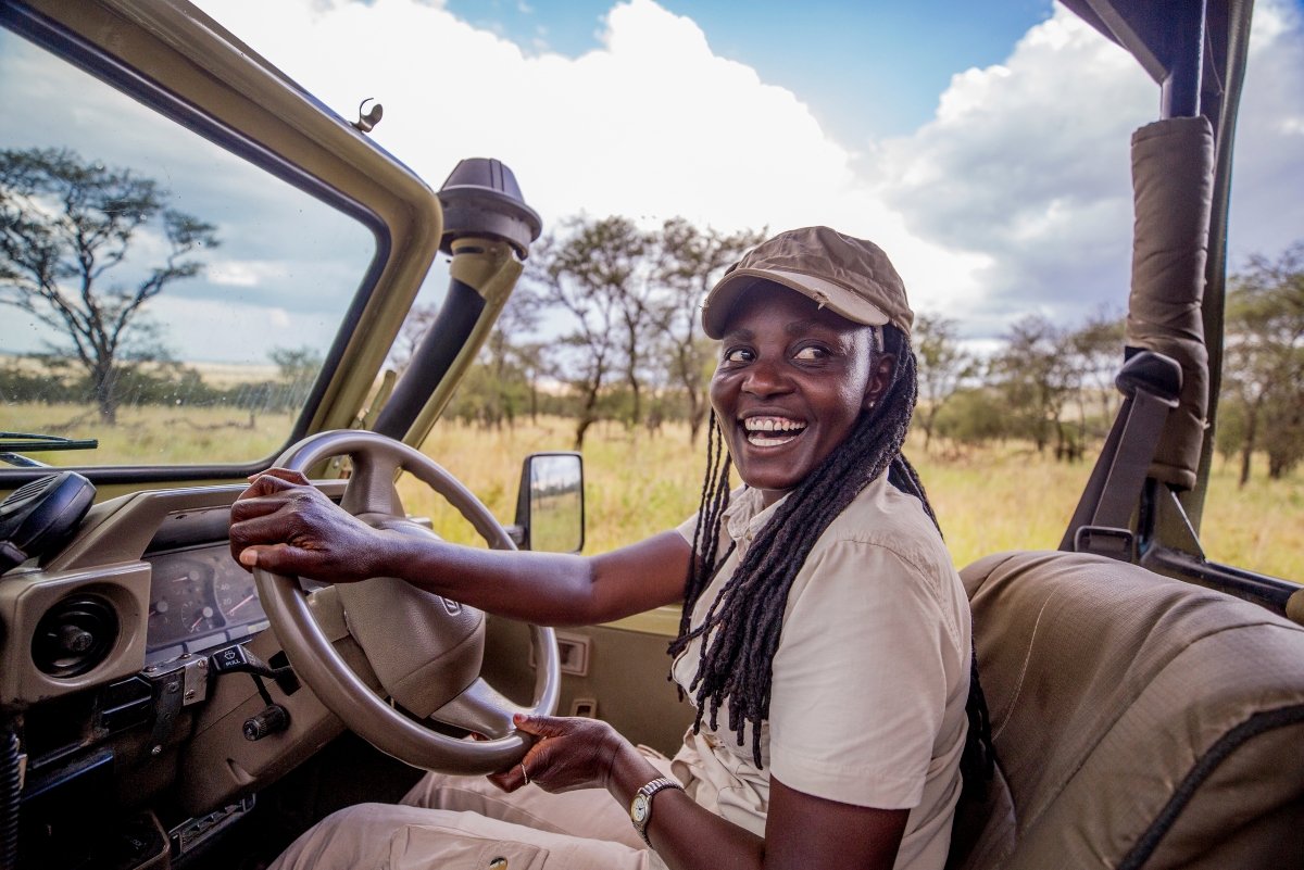 Female game ranger