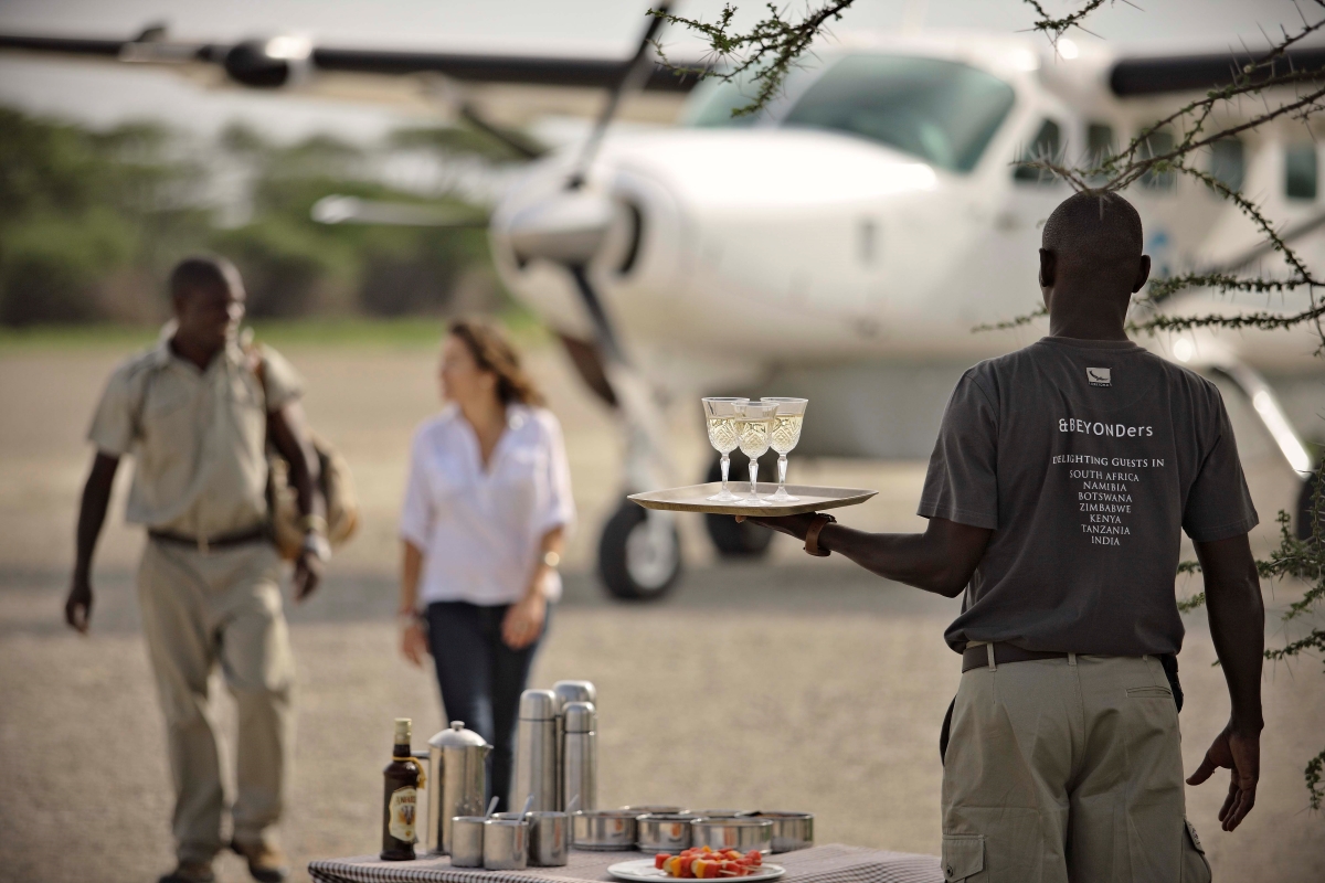 Notre staff est accueillant du début à la fin. Crédit photo : Serengeti Under Canvas.