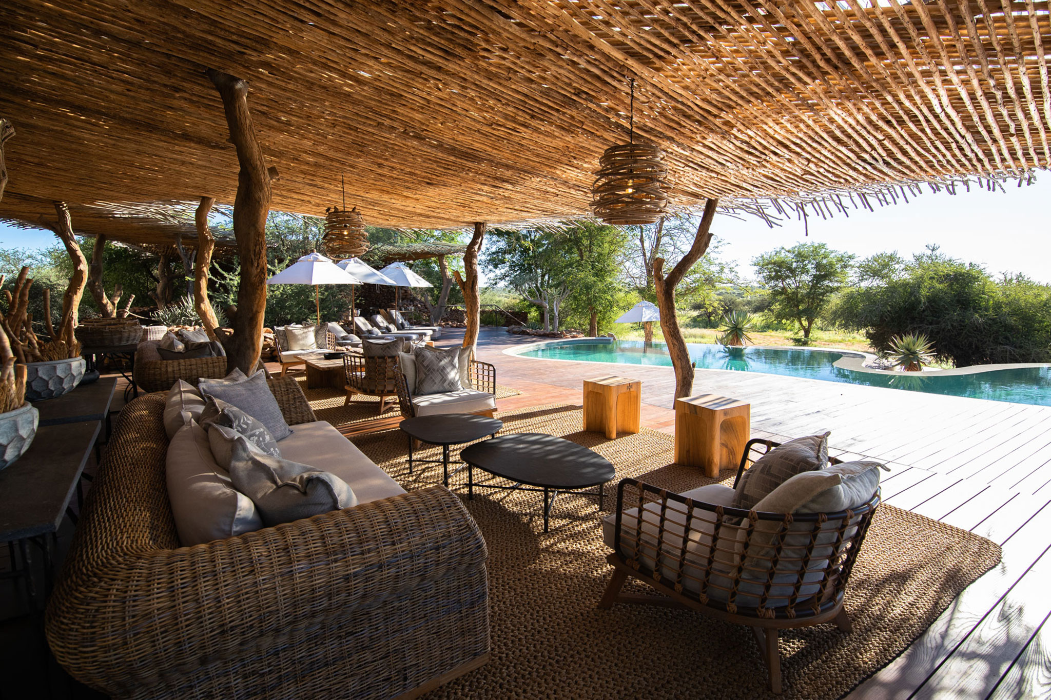 Luxury in the middle of the Kalahari