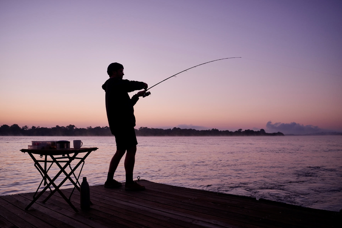 Fishing excursion on the Zambezi River