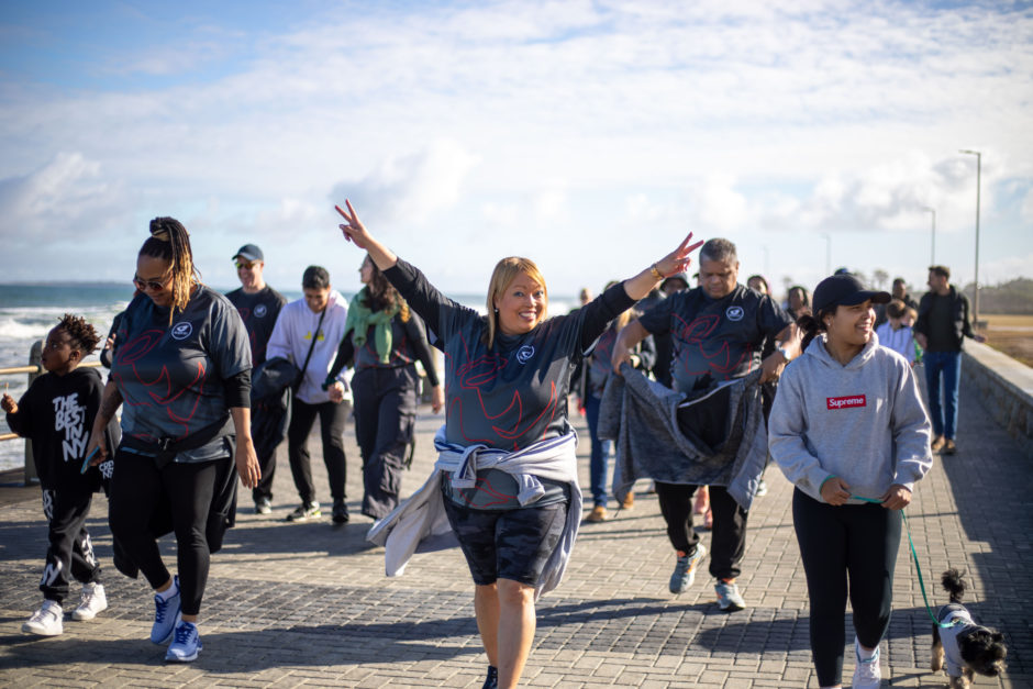 Our World Rhino Day 2023 walk in Cape Town