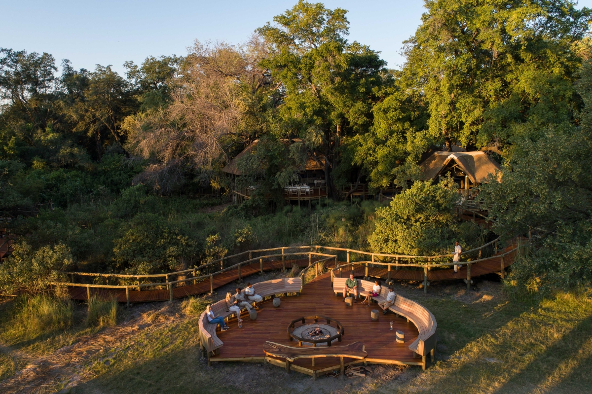 Camp Moremi exterior view