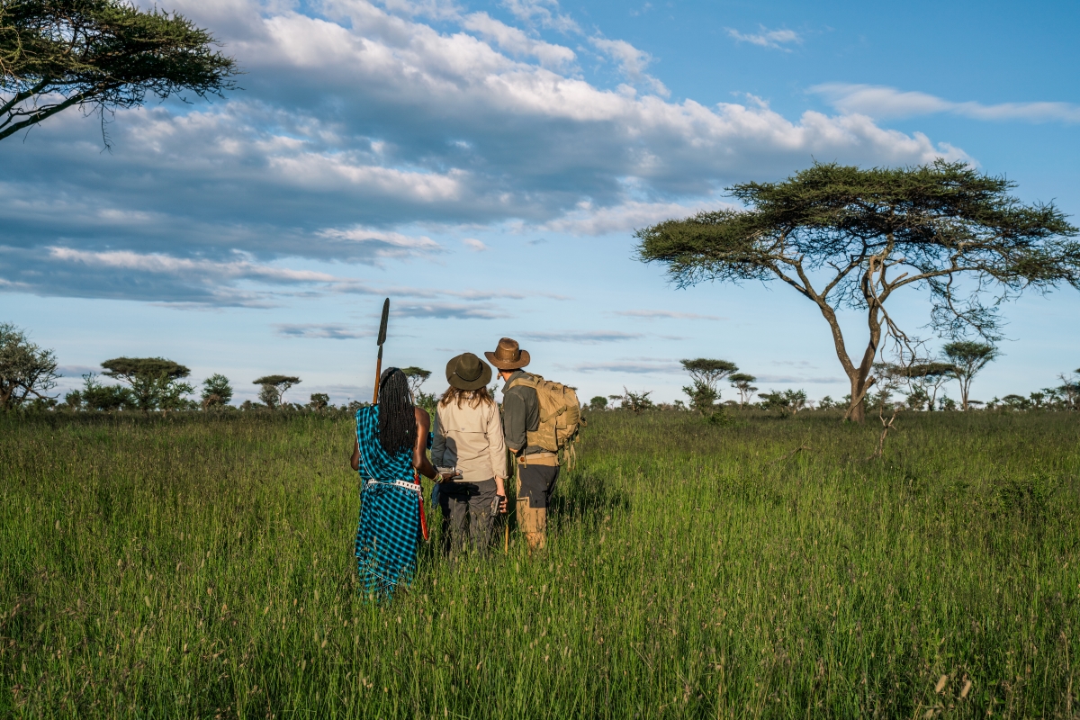 Ngorongoro Crater safari on foot