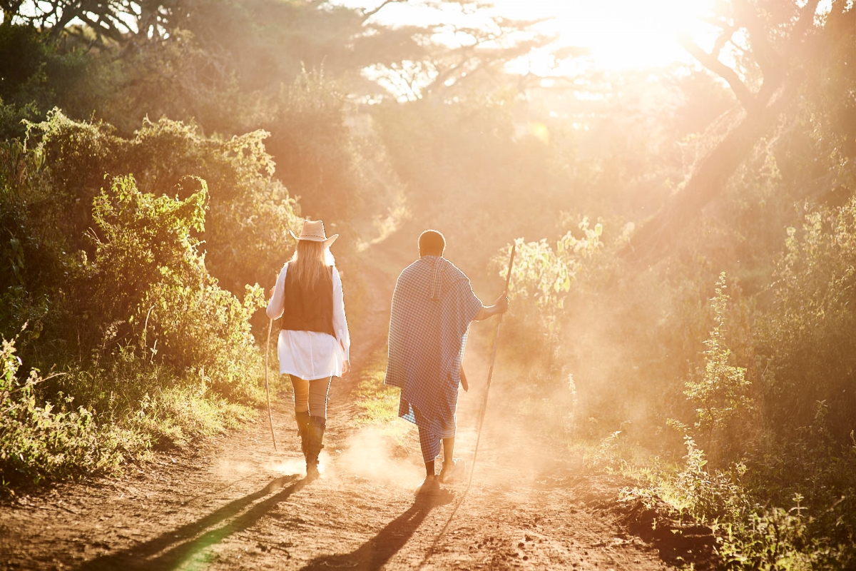 Walking Ngorongoro Crater Safari