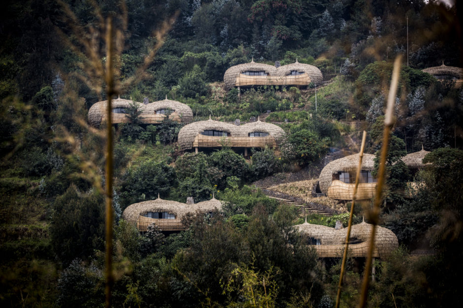 Forest villas enjoy stunning views of three ancient volcanoes